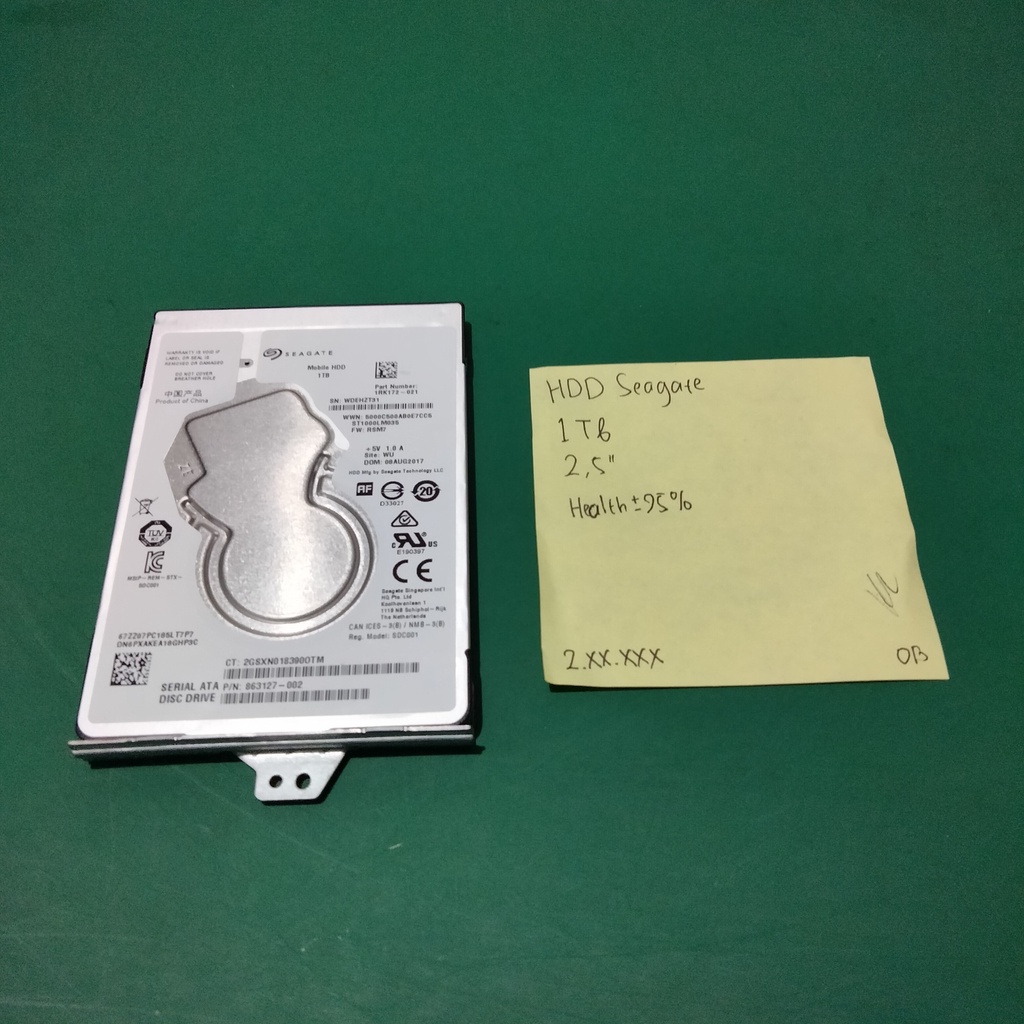 Harddisk Internal Laptop Seagate 2,5" 1 Tb
