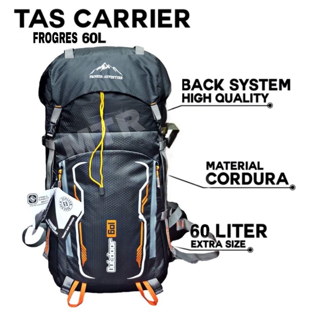 TAS KERIL-CARRIER-GUNUNG 60 Ltr MUIRAH MERIAH