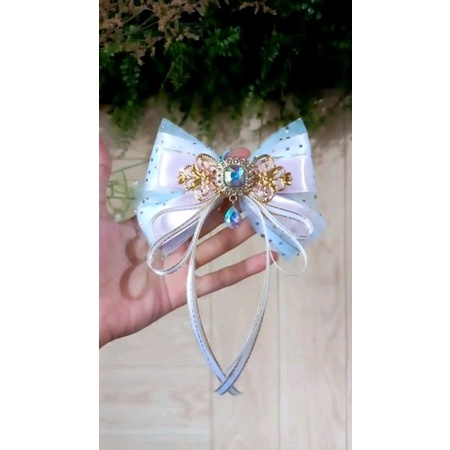 korean ribbon brooch // pita lightstick // limited edition