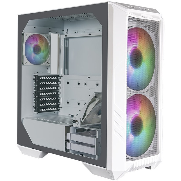 Cooler Master Casing HAF 500 - Tempered Glas Case (H500-KGNN-S00) (H500-WGNN-S00)