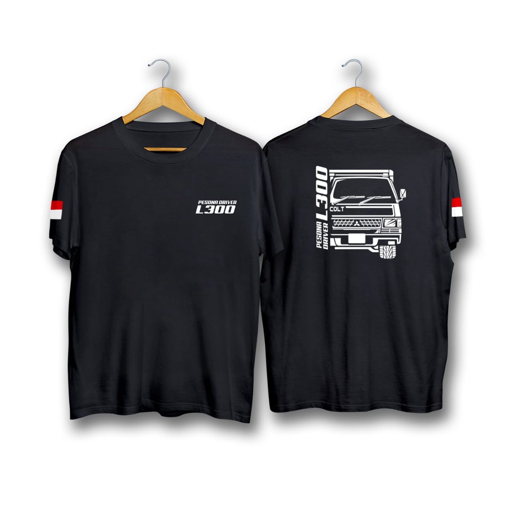 Kaos L300 Box Baju Driver Mobil Box L300