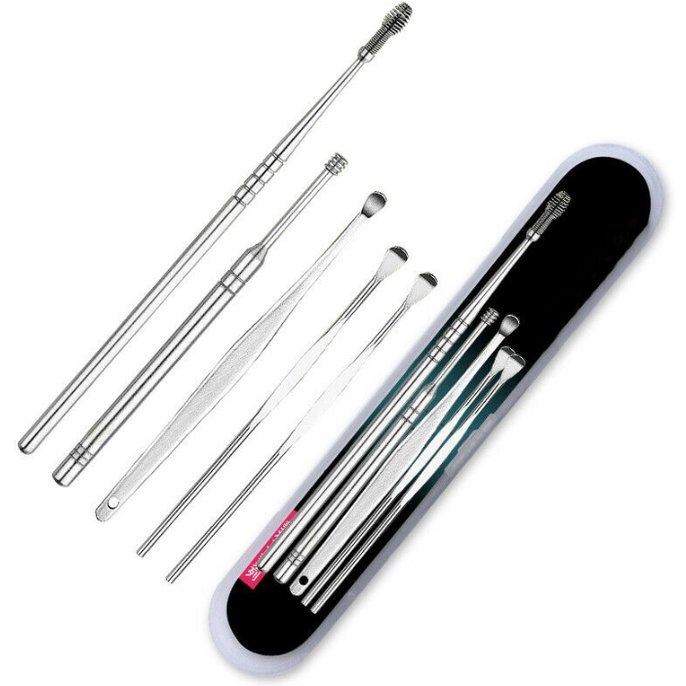 5pcs/set Alat Pembersih Korek Kuping Telinga