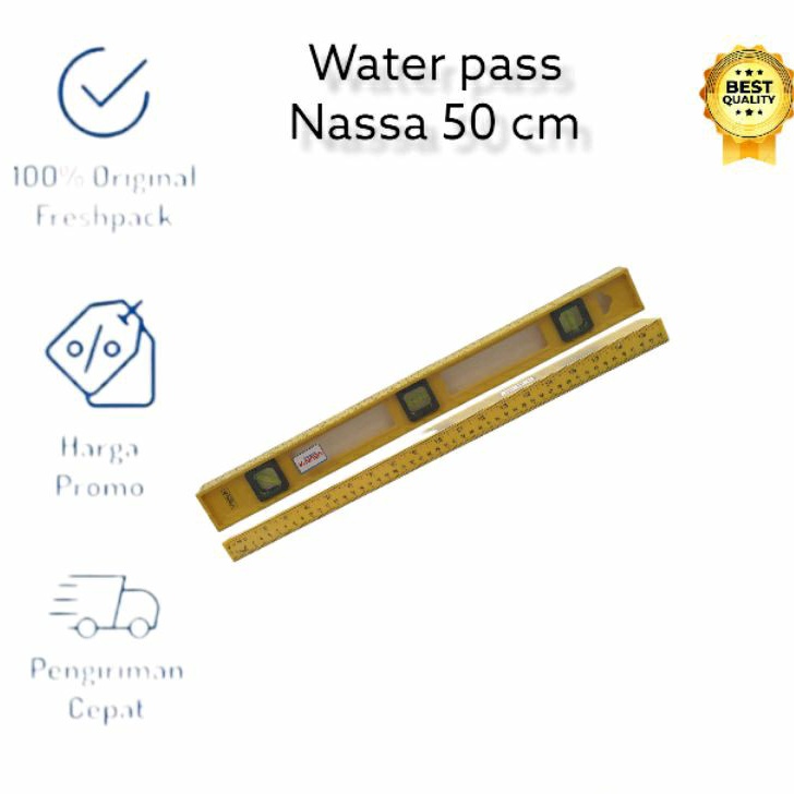 WATER PASS NASA 20&quot; / WATERPASS 20&quot; 50CM / PENGGARIS 50 CM