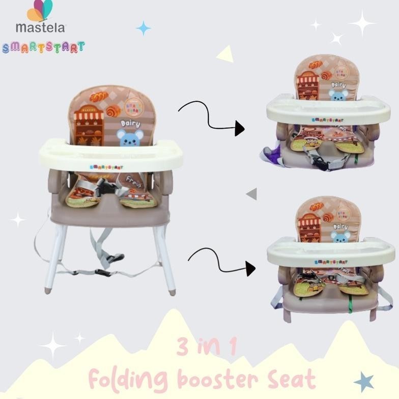 SPACE BABY BOOSTER SEAT CHAIR SB-518 MASTELA FOLDING BOOSTER SEAT