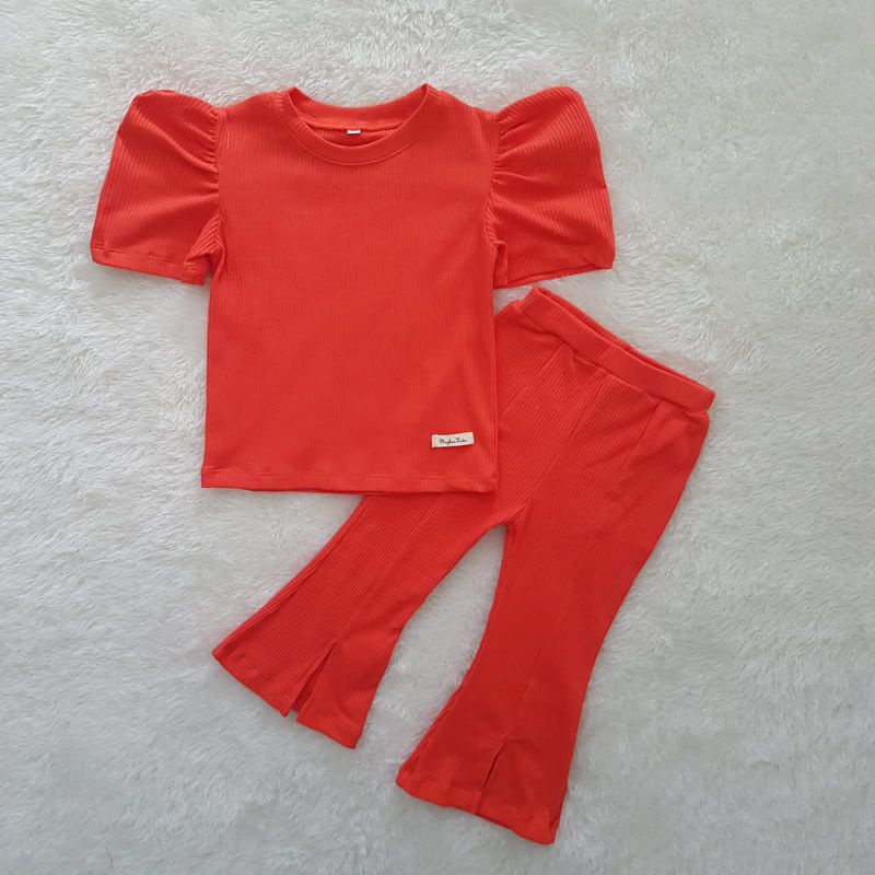 Baju Anak Perempuan Thalia rib set