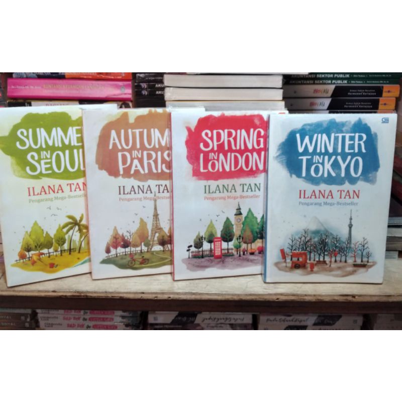

Paket 4 Novel Karya Ilana Tan Sumer In Seoul, Auntum In Paris, Spring In London, Winter In Tokyo