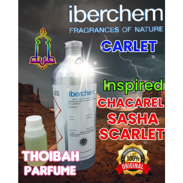 CARLET BY IBERCHEM BIBIT MURNI 100% REPACK 100 ML SEARAH DENGAN SCARLETT CACHAREL