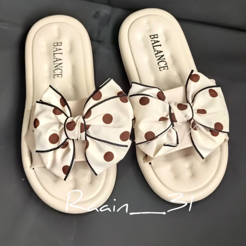 Sandal Balance pita perempuan  Terbaru Sandal IMPORT trendy wanita Selop Fashion wanita