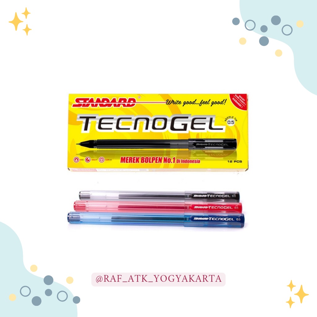

PEN / PENA / BALLPOIN / PULPEN STANDARD TECNOGEL