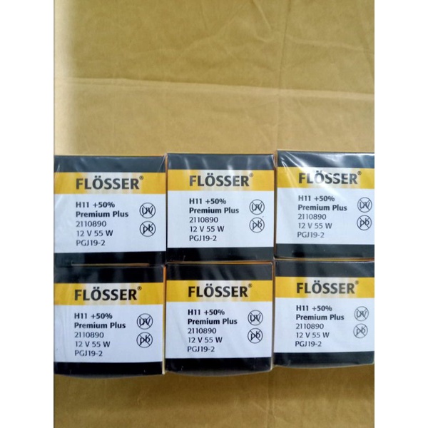 Bohlam H11 Flosser 12V 55W