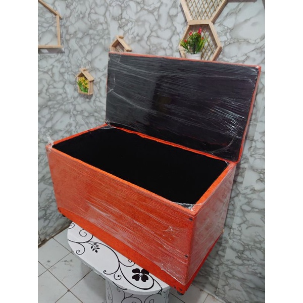 kursi stool storage box