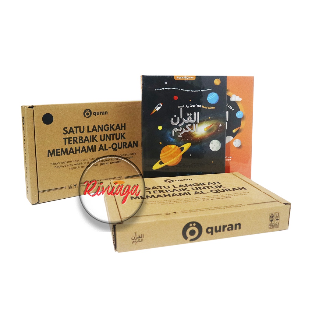 

Al Quran Anak Kalamy Rico The Series Plus Box - Syaamil Quran