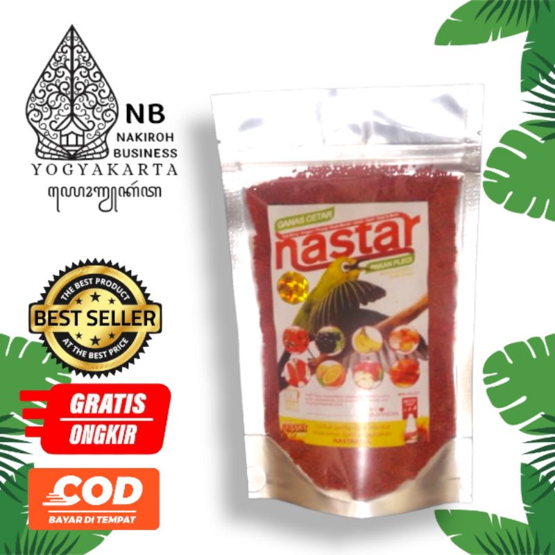 NAKIROHBUSINESS Terbaru NASTAR Premium Pakan Burung Voer Pleci Mata PutihO