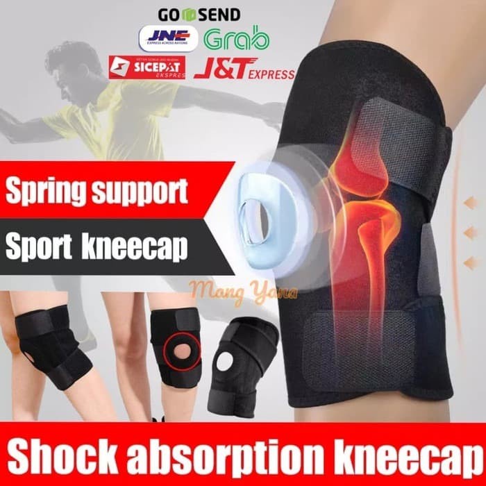 DEKER PELINDUNG LUTUT KNEE SUPPORT KNEE PAD PATELLA TERBUKA / DEKER PELINDUNG LUTUT KNEE SUPPORT