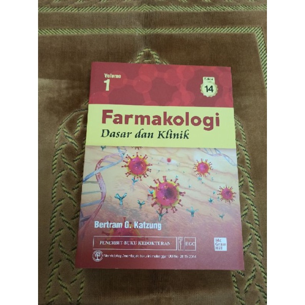 NEW Farmakologi Dasar dan Klinik Katzung Volume 1 Edisi 14 ASLI EGC