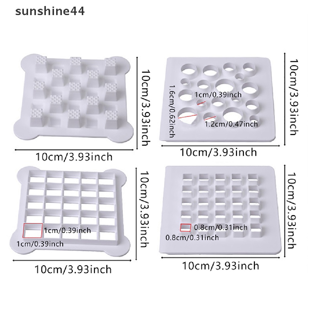 Sunshine 1PC Cetakan Roti Panggang / Sandwich DIY Bahan Mesh