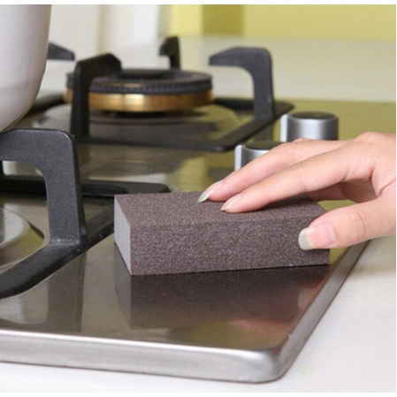 Busa Pembersih Kerak Panci Wajan Magic Sponge Busa Spons Amplas Ajaib Magic Sponge Pembersih Kerak Karat dan Kotoran Pada Panci Wajan Stainless