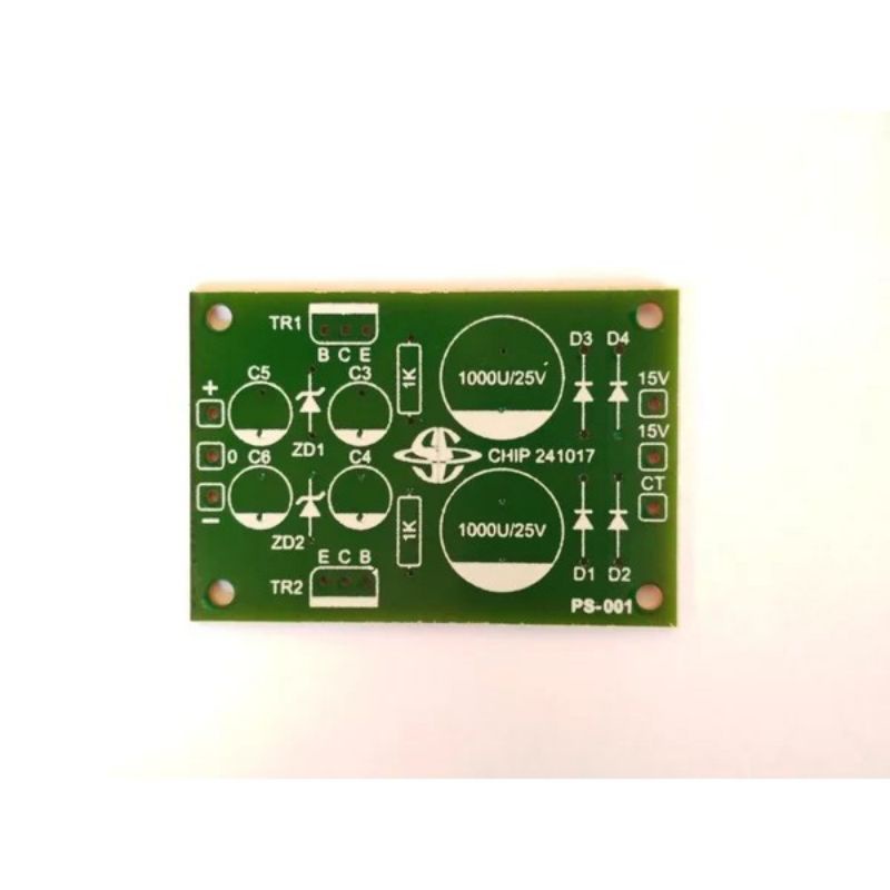PCB Symetrical Power Supply PS-001 Saturn PCB mini Simetris DC power supply