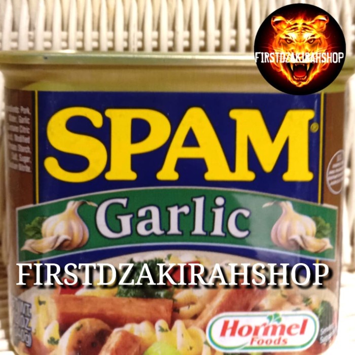 

NEW hormel spam garlic 340gr