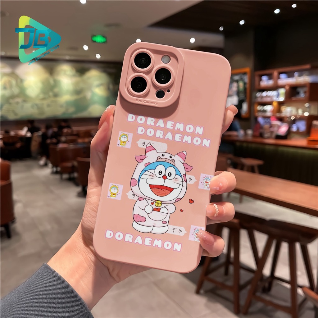 CUSTOM CASE SOFTCASE SILIKON PROCAMERA DORAEMON CUSTOM OPPO REALME VIVO XIAOMI SAMSUNG INFINIX IPHONE FOR ALL TYPE JB6207