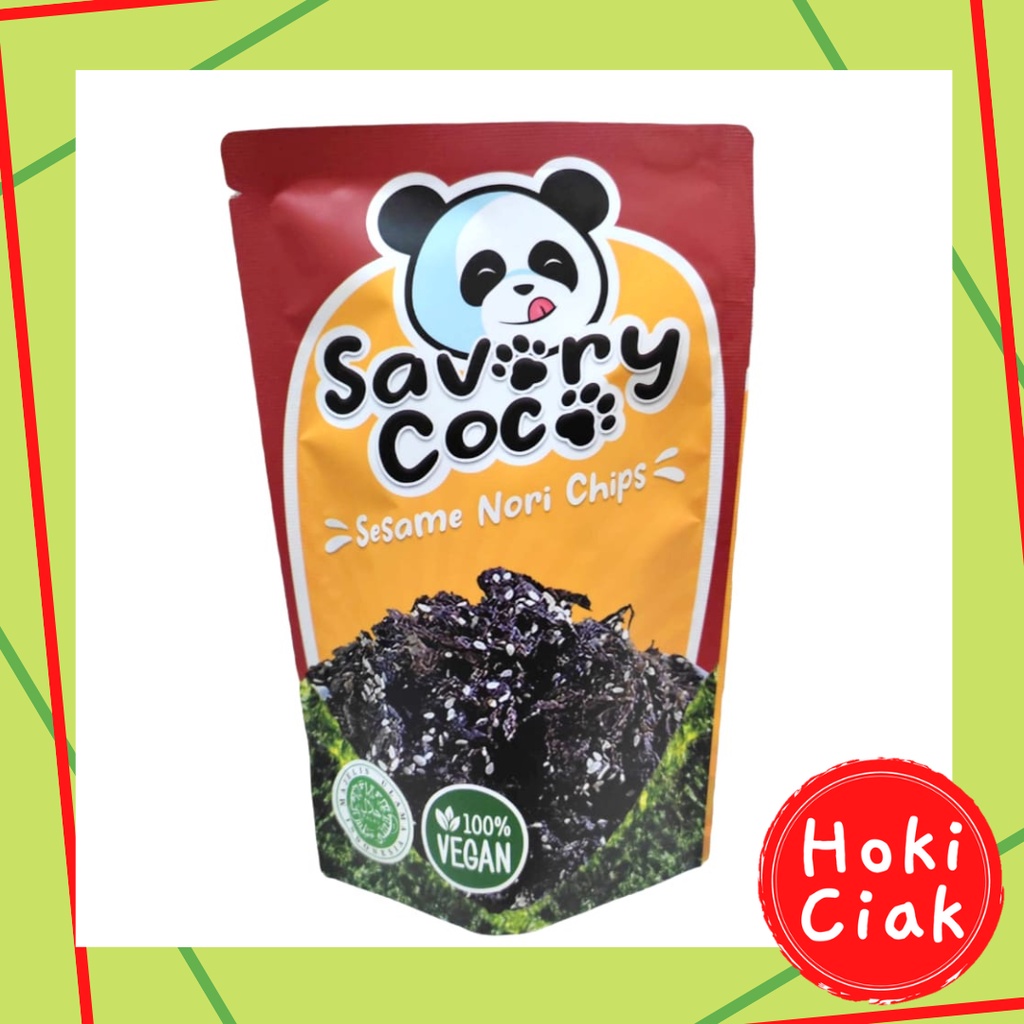 

Savory Coco Sesame Nori Chips