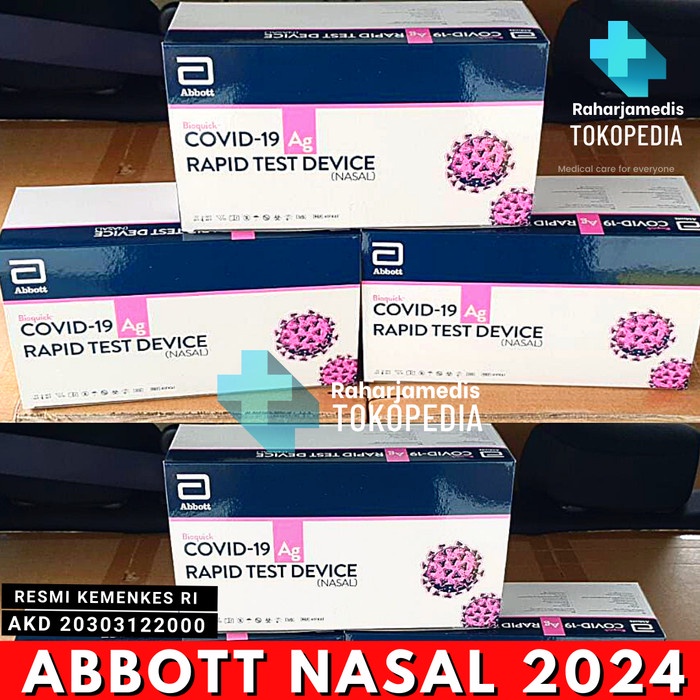 Abbot Antigen bioquick nasal 1box isi 25
