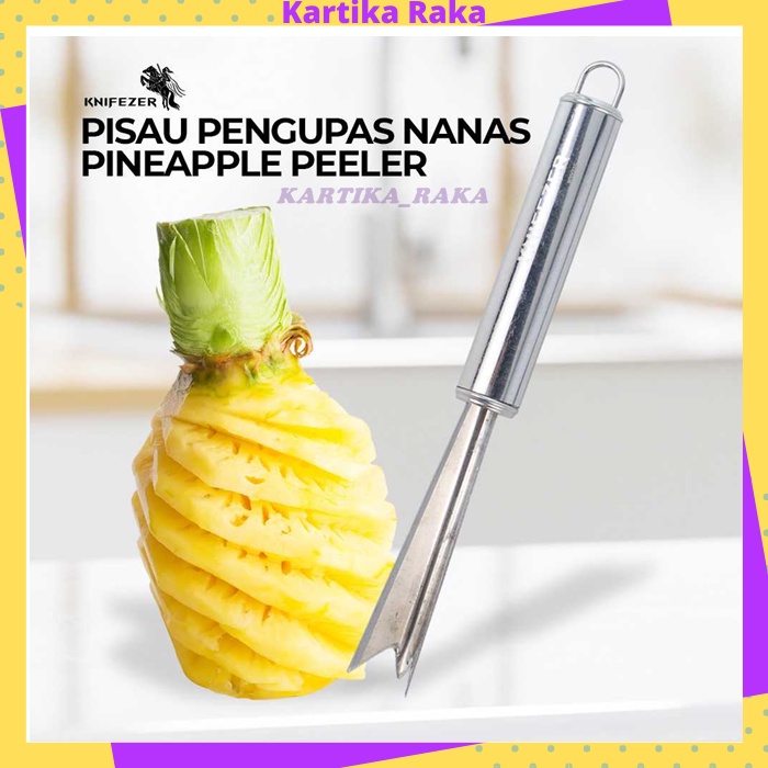 KR Alat Pengupas Nanas Pisau Kupas Mata Nanas Terbaru Stainless Steel Pineapple Peeler