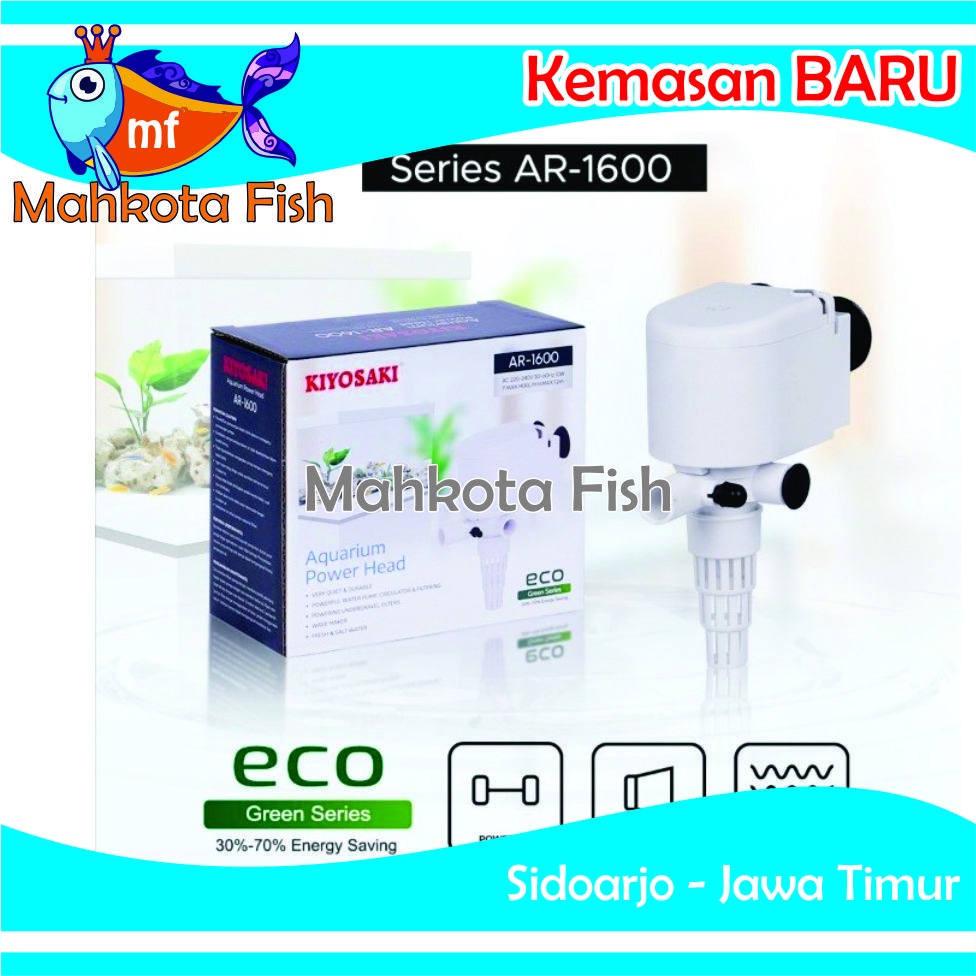 Pompa Celup 1600 HEMAT ENERGY | Pompa Filter Aquarium | FREE BUBLE