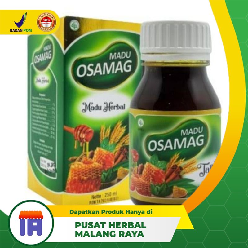 

ORIGINAL MADU OSAMAG BPOM OBAT MAAG MAG ASAM LAMBUNG Herd Gerd Fresh Mag Seperti Zestmag Isi 250 gram