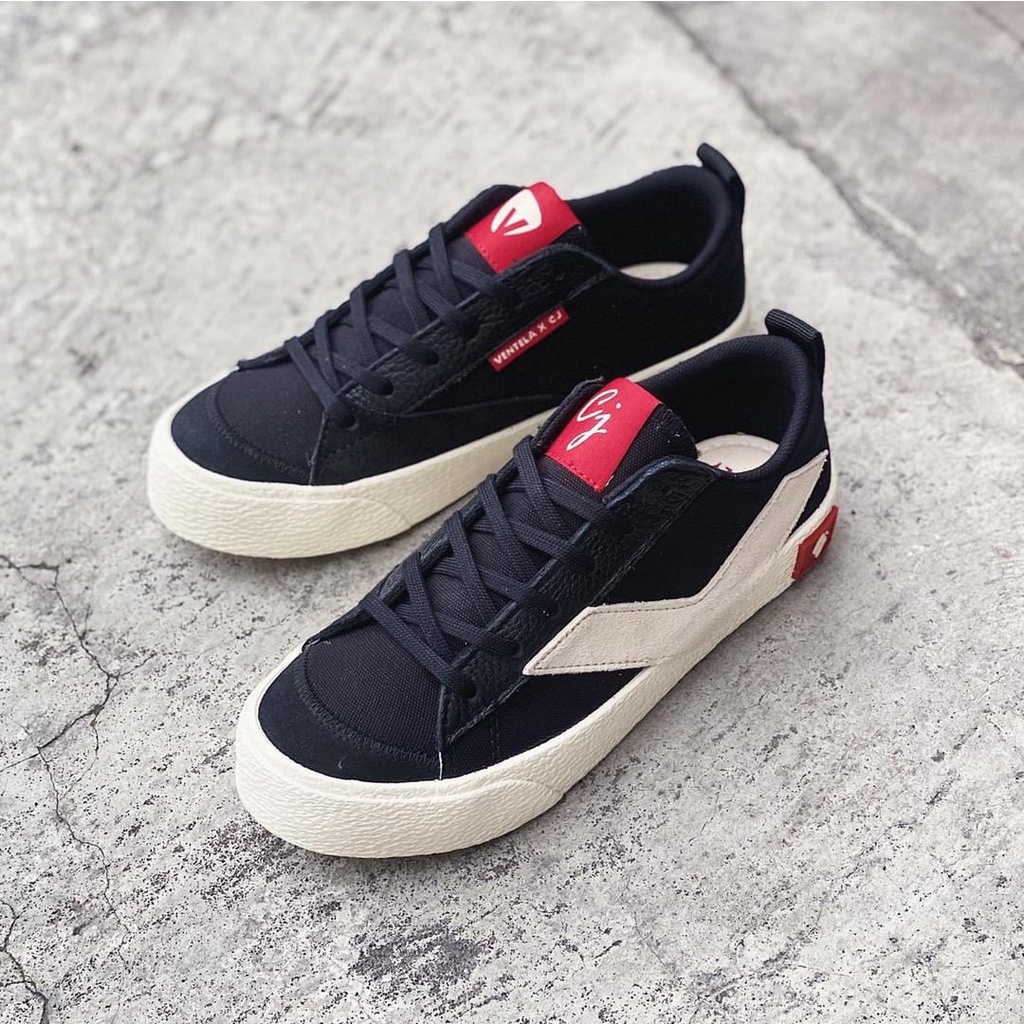 Sepatu Ventela x CJ Black Natural Leaving a Legacy - Sepatu Pria Original Ori