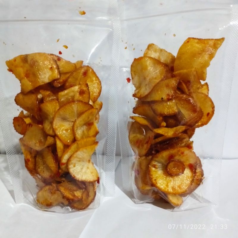 

Keripik Singkong Pedas 250gr