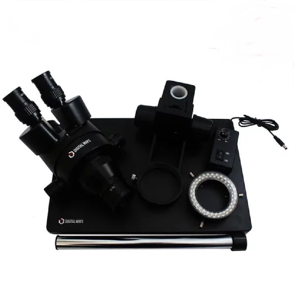 MICROSCOPE BINOKULER DIGITAL WAYS DW-BC-X BLACK ORIGINAL