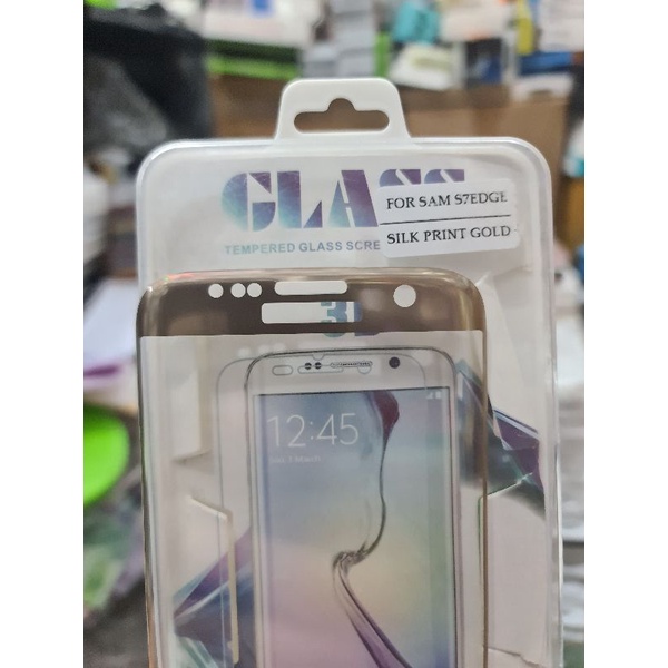 S7 EDGE Tempered Glass & ScreenGuard