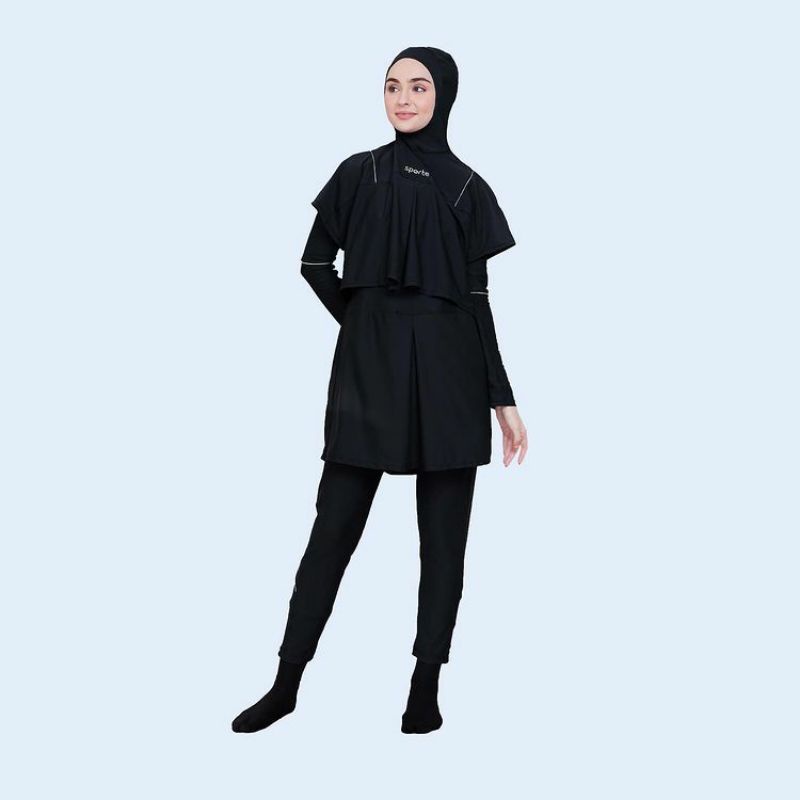Sporte Damla Swimwear Baju renang wanita perempuan muslim muslimah dewasa syari hijab bolero premium
