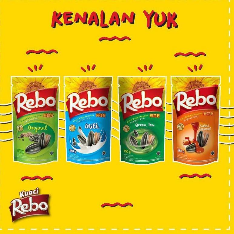 

✎ ✨NAZILLA✨ REBO Kuaci | Kwaci 150g All Varian ⇖