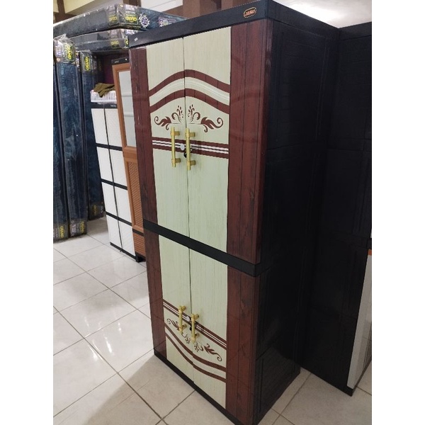 Lemari Pakaian Plastik Susun Jumbo Naiba Susun 4