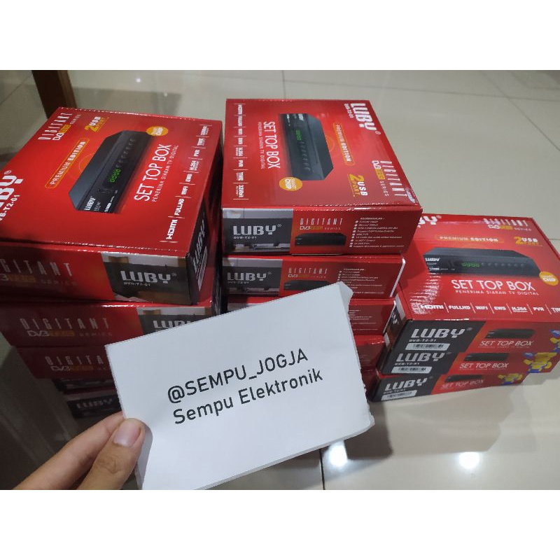 Set Top Box TV Digital STB Luby 01 02 03 Full HD Siaran Digital DVB T2 Youtube