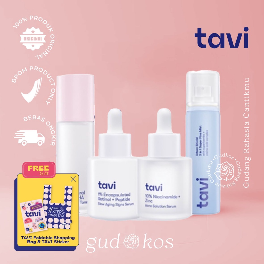 Tavi Series | Serum | Toner | Face Mist | Cleanser | 10% Niacinamide + Zinc Acne Solution