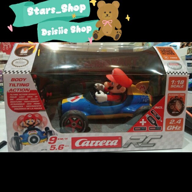 Carrera RC 1 : 18 Mario / Luigi Kart Original Special mario / Luigi