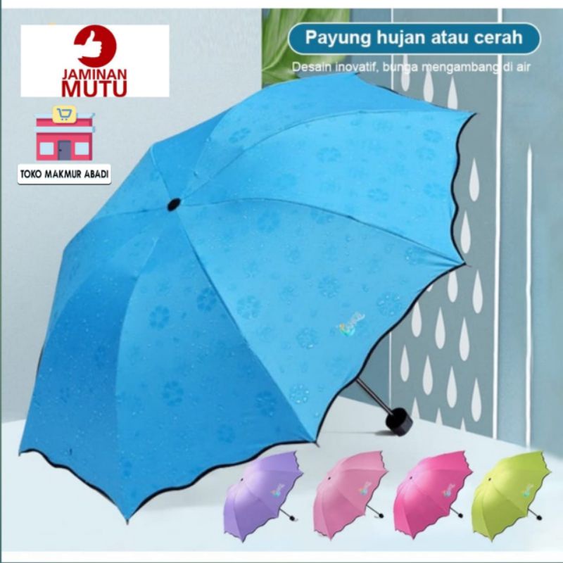 PAYUNG LIPAT 3D AJAIB MAGIC UMBRELLA DIMENSI TIMBUL MOTIF