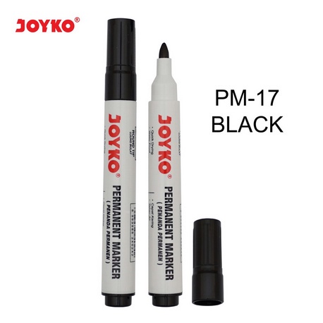 

Spidol JOYKO Hitam Permanen Cepat Kering Round Tip