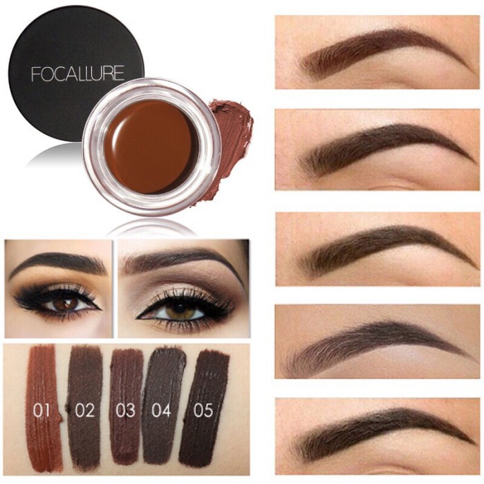 FOCALLURE Eyebrow Gel Cream Pensil Alis Focallure | Eye Brow Cream