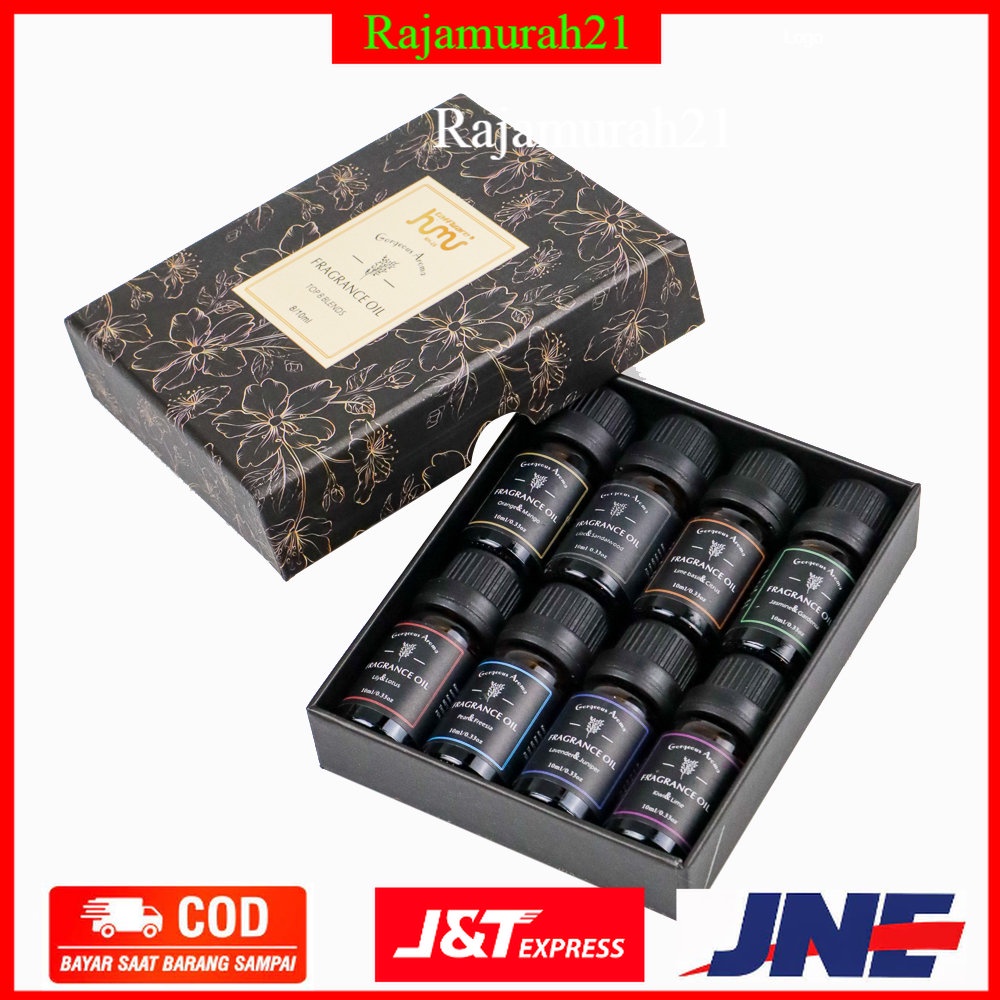 Taffware HUMI Minyak Aromatherapy 8 in 1 Essential Fragrance Oil 10ml - 7RRS5XXX
