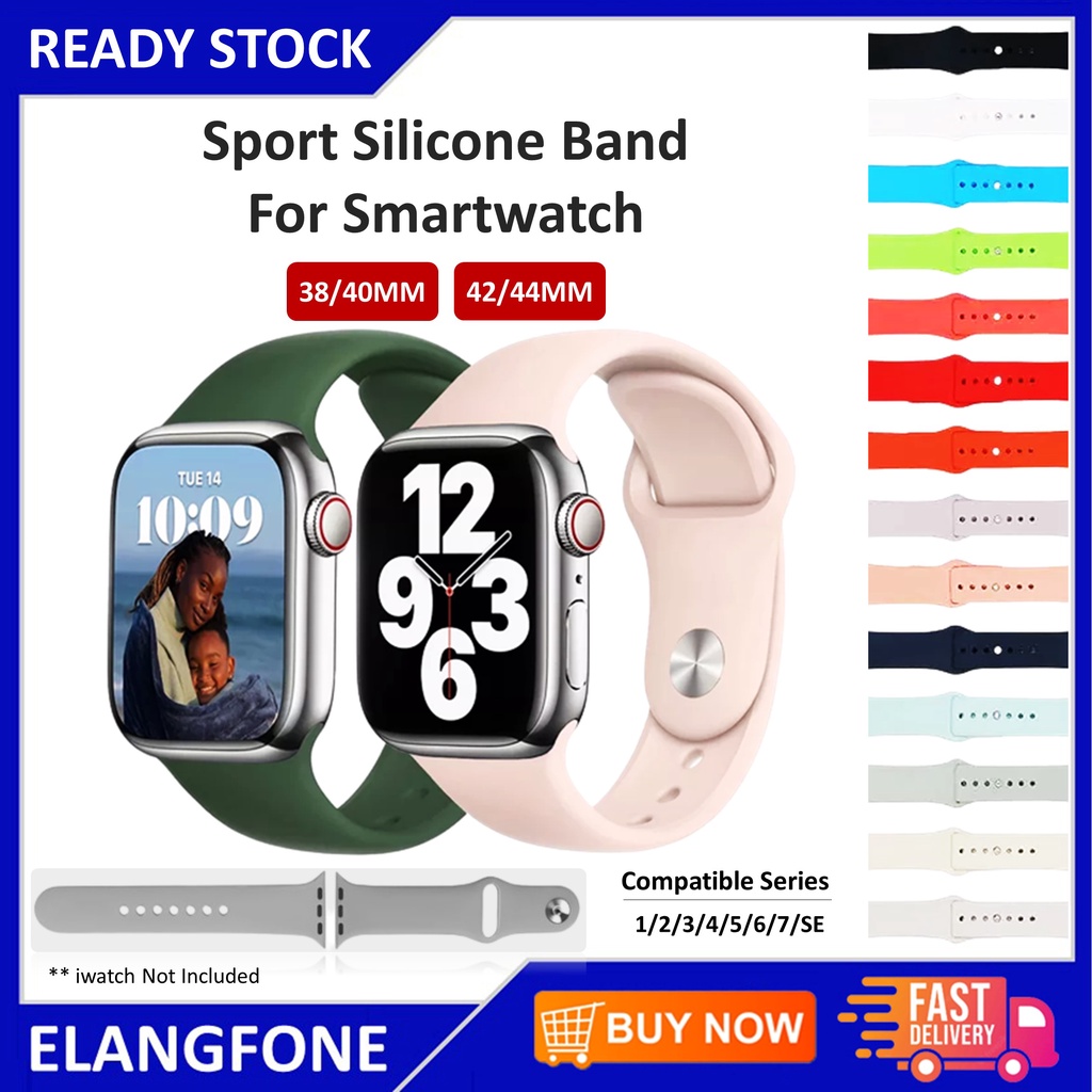 Strap Smartwatch T500 / U78 Plus / T600S / W46 / W46 / FT50 / F10 Tali Jam Colorfull Series 1/2/3/4