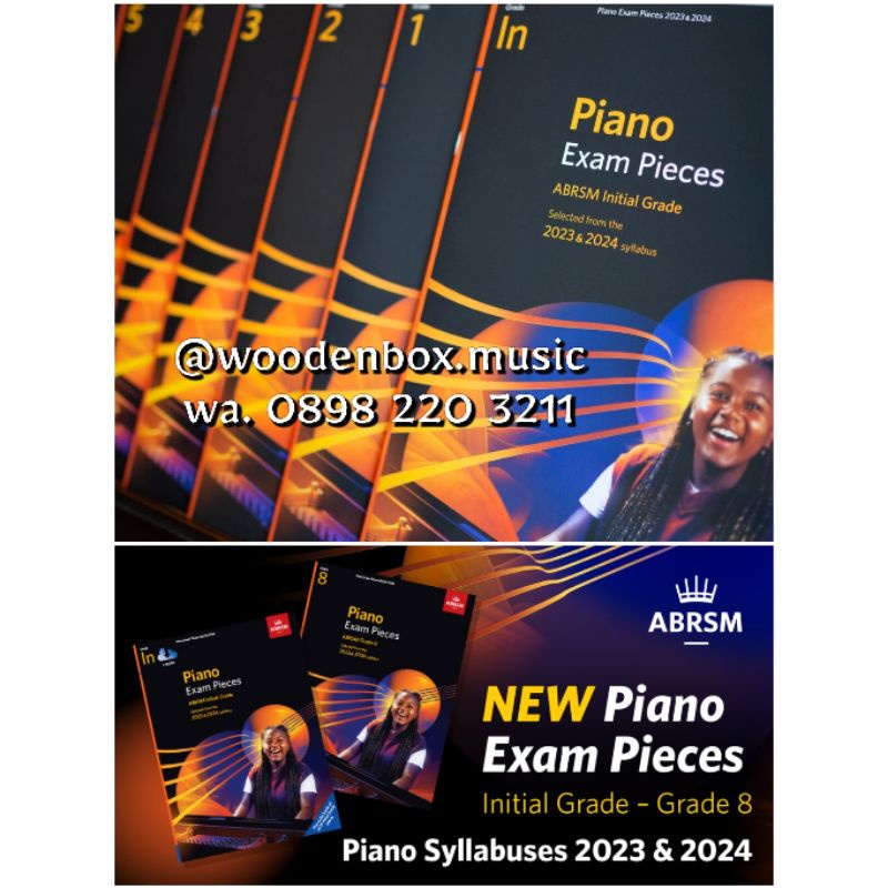 Piano Exam Pieces 2023 2024 ABRSM Buku Ujian Royal