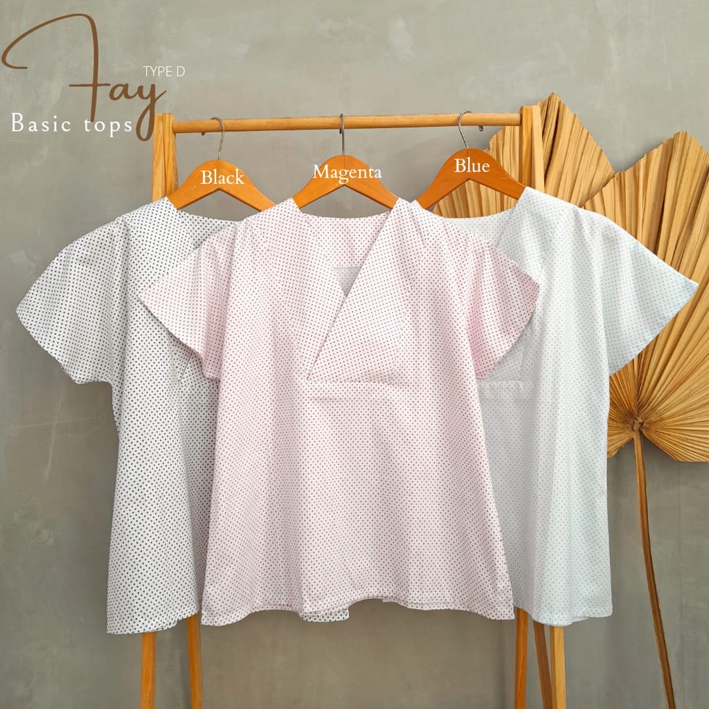 CallieTamami - A 6448 Fay Basic Tops