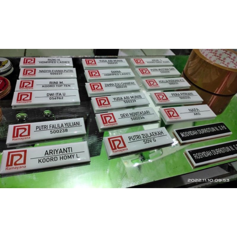 

NAME TAG | NAME TAG RAMAYANA