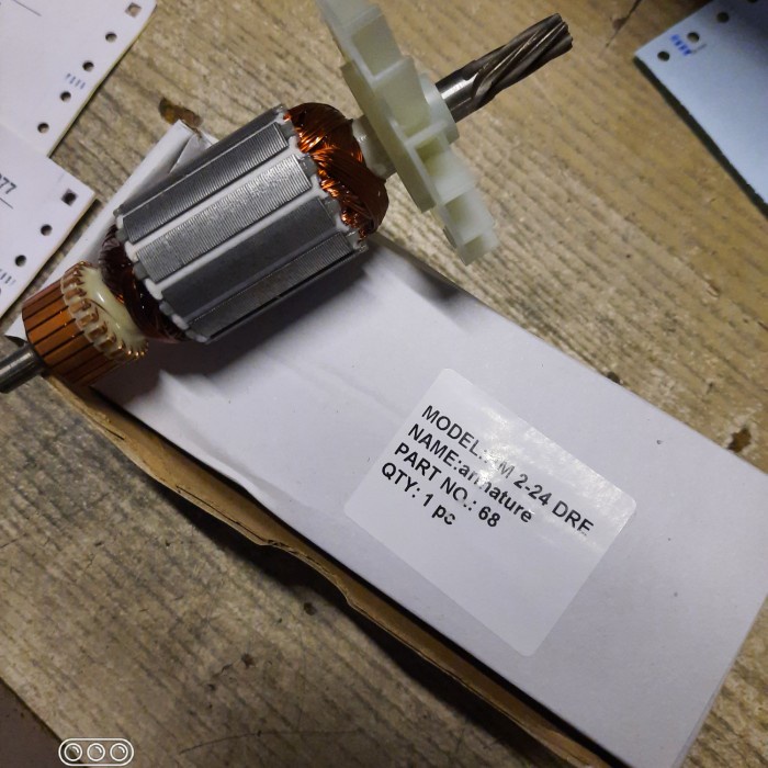 Armature/rotor BITEC HM 2-24 DRE