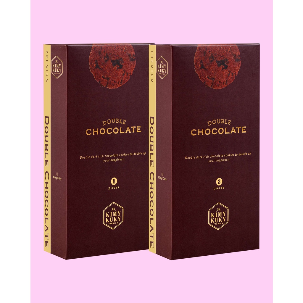 

Double Chococolate Cookies 2 boxes / Coffee Soulmates / Kimy Kuky