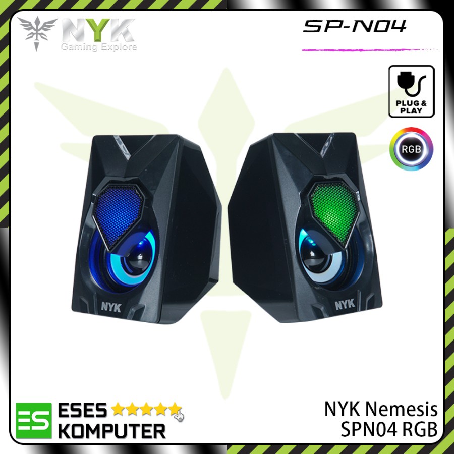 Speaker NYK Nemesis SPN-04 SPN04 RGB | Speaker Gaming